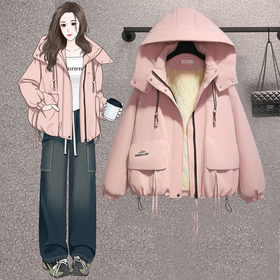 胖MM大码减龄棉服2025年冬装新款