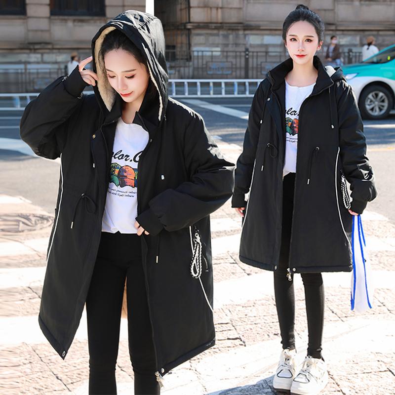 加厚宽松显瘦冬季200斤棉衣