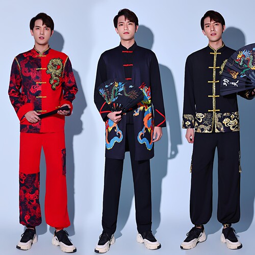 2025新款男款中国风演出服