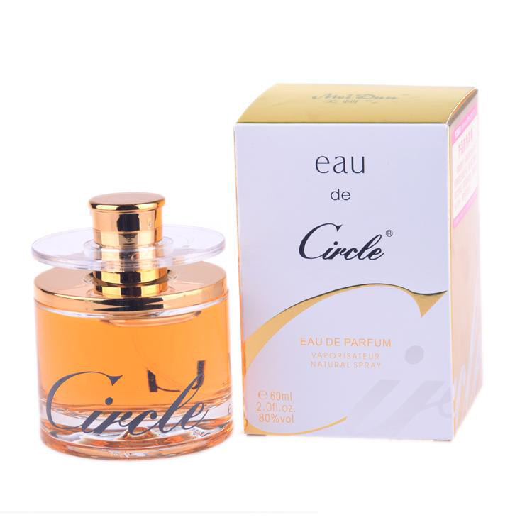 包邮正品美顿旋动/旋转香水女男士金粉银优雅玫瑰花香60ML