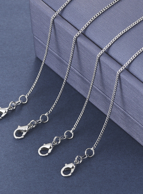 新秧铜盒子链情侣简约