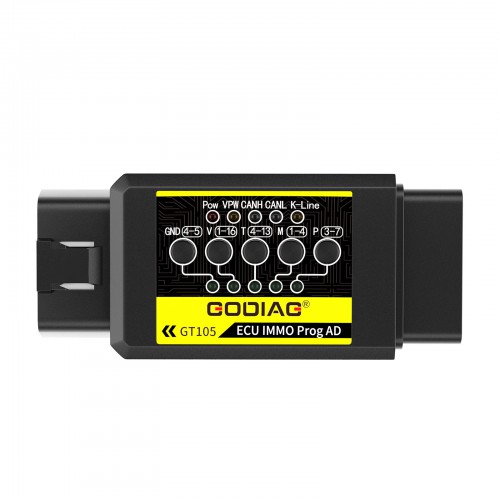 GODIAGGT105分线盒ECU连接器