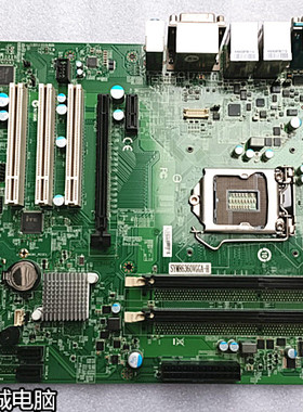 艾讯 SYM86360VGGA-H台式电脑工控工业H81主板1150双网口DDR3