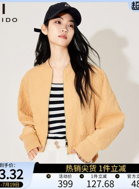 傲丝度小个子休闲短款棒球服外套
