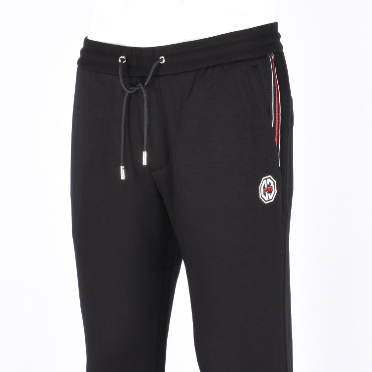 清仓特价比音勒芬专柜正品男士 秋季运动时尚休闲长裤黑色慢跑裤