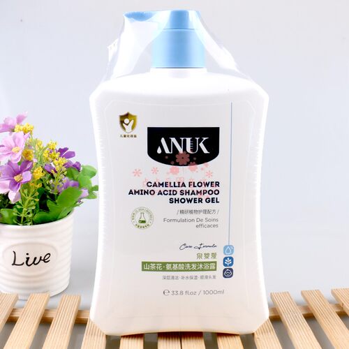 ANUK泉婴爱山茶花氨基酸洗发沐浴