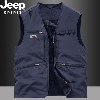 吉普马甲休闲外穿背心