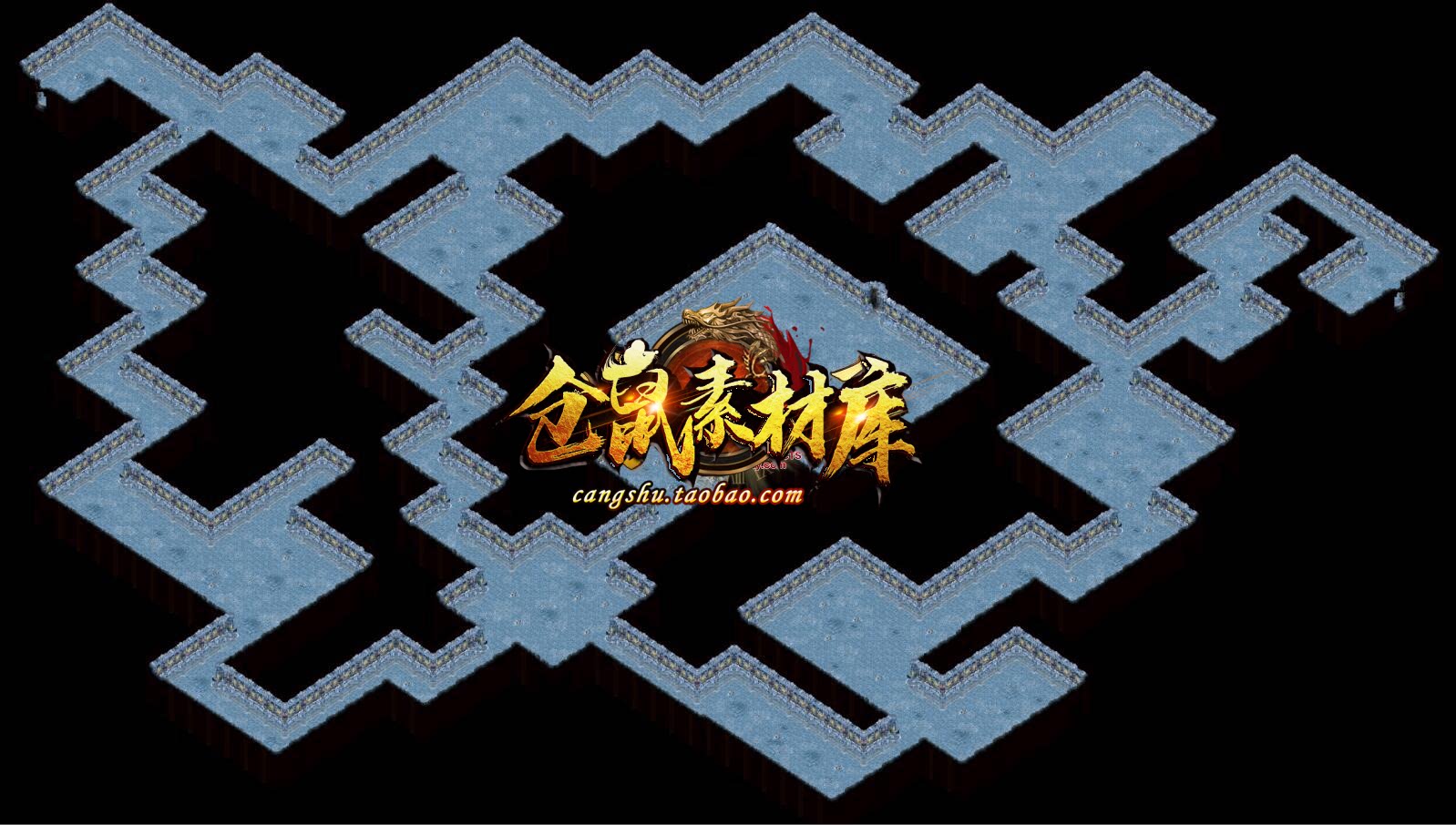传奇地砖地图素材 冰宫套图 高清地砖 无缝封边DT183