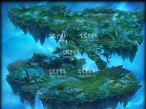 传奇地砖地图  古藤林 高清独立动态地砖 无缝封边带原图DT522