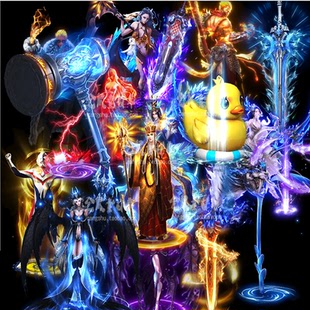 传奇地面光柱  斗罗大陆 神锤 西游记  奥特曼 高清PNG格式 DM010