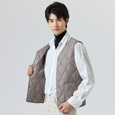 修身秋冬单排扣修身马甲