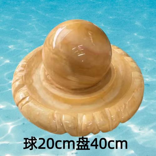 厂家水池假山专用流水转球摆件