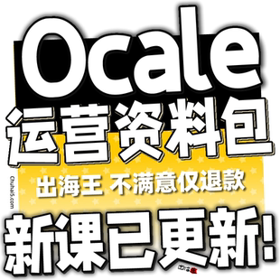Ocale跨境电商大赛攻略教程指南模拟沙盘比赛高分策略定价视频课