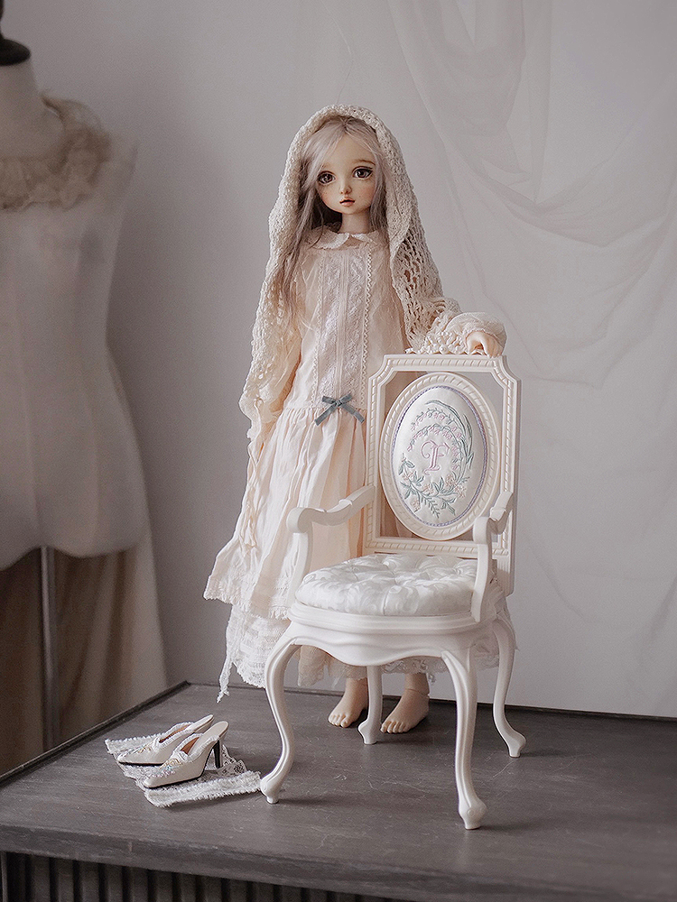 风瞳FT新新bjd3/4/6分家具椅子娃屋配件场景三分四分小布古典优雅