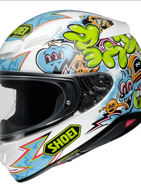 假一罚十官方正品SHOEI摩托车Z8头盔全盔跑盔日本红蚂蚁千纸鹤