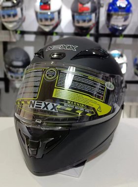NEXX摩托车头盔机车双镜片全盔快插扣大尾翼防摔四季男女防雾