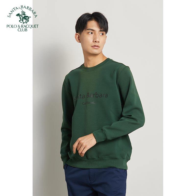 圣大保罗圆领套头针织合身卫衣