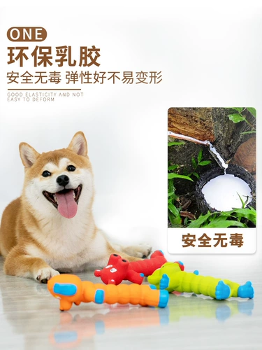 Магазин возвращает более 10 000 цветов в расстегнутые домашние собаки, голосовающие игрушки, измельчение зубов, Шиба Ину Бомей Маленький и Средний Собачья латекс