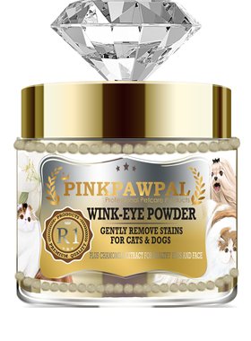 泰国Pinkpawpal去泪痕眼粉犬猫通用赛场美容日常打理包邮