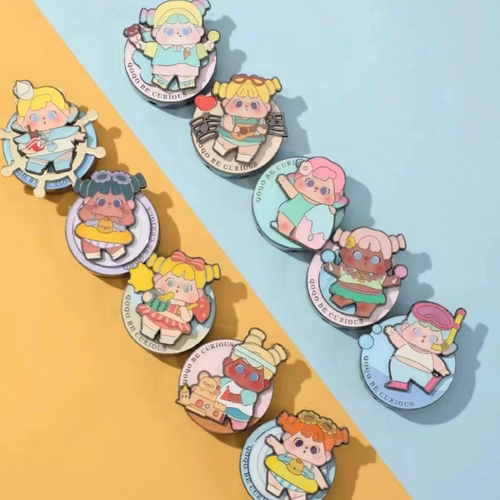 正版QOQO陪你去看海系列盲盒潮玩周边可爱车载香薰摆件女生礼物