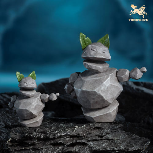 铜师傅袖珍石矶娘娘潮玩手办