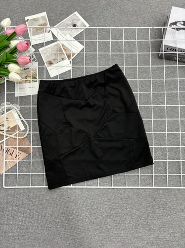 复古显瘦包臀A字半身裙女夏季新款气质百搭名媛风短裙
