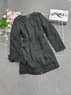 2026新款时尚韩系气质休闲加厚保暖中长款棉衣外套女款简约上衣