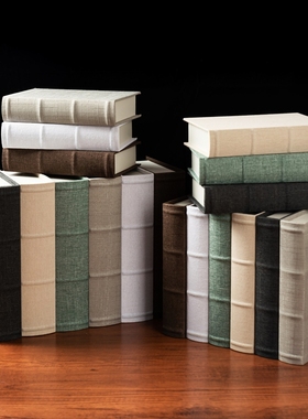 假书仿真书家具书柜道具装饰摆件