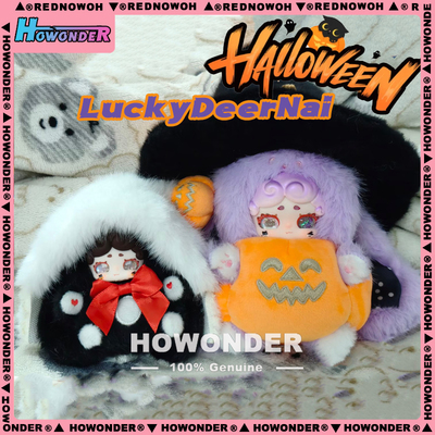 晚安小兔万圣节限定吊卡毛绒公仔