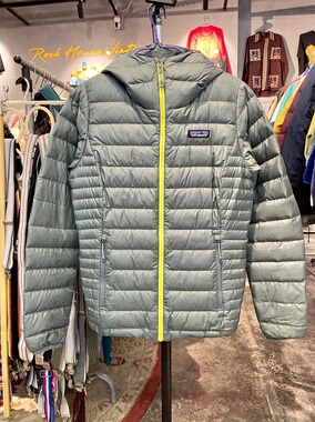 Vintage古着美国百年户外老牌Patagonia巴塔美式复古排骨羽绒服