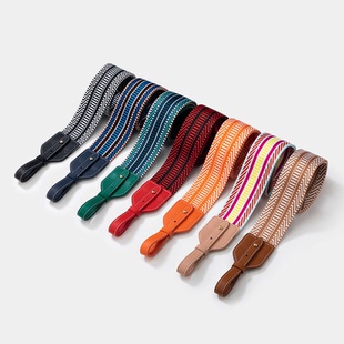 无扣款厚编织带腋下带斜挎带单肩带适用菜篮子包林迪包宽肩带背带