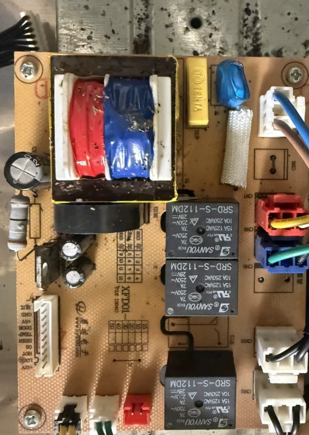 MXV-ZLT-Q1035-GO美的嵌入式消毒柜替代款的电源板