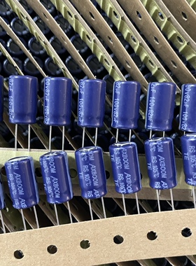 AXBOOM高频低阻RS电解电容器82UF100V 100V82UF 10*17 编带