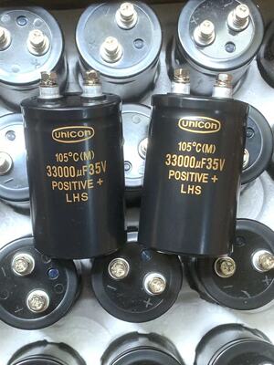 LHS电解电容器unicon33000UF35V