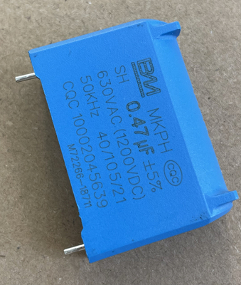 MKPH谐振电容器0.47UF630VAC丰明