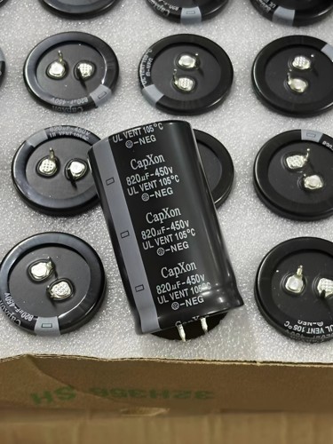 丰宾CAPXON铝电解电容器UL 820UF450V 450V820UF 35*60全新原装