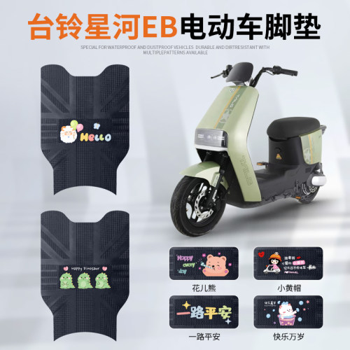 台铃星河EB专车脚踏垫防水防滑