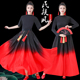 飘逸中国风扇子舞练功服表演套装 新款 古典舞演出服女书简舞蹈服装
