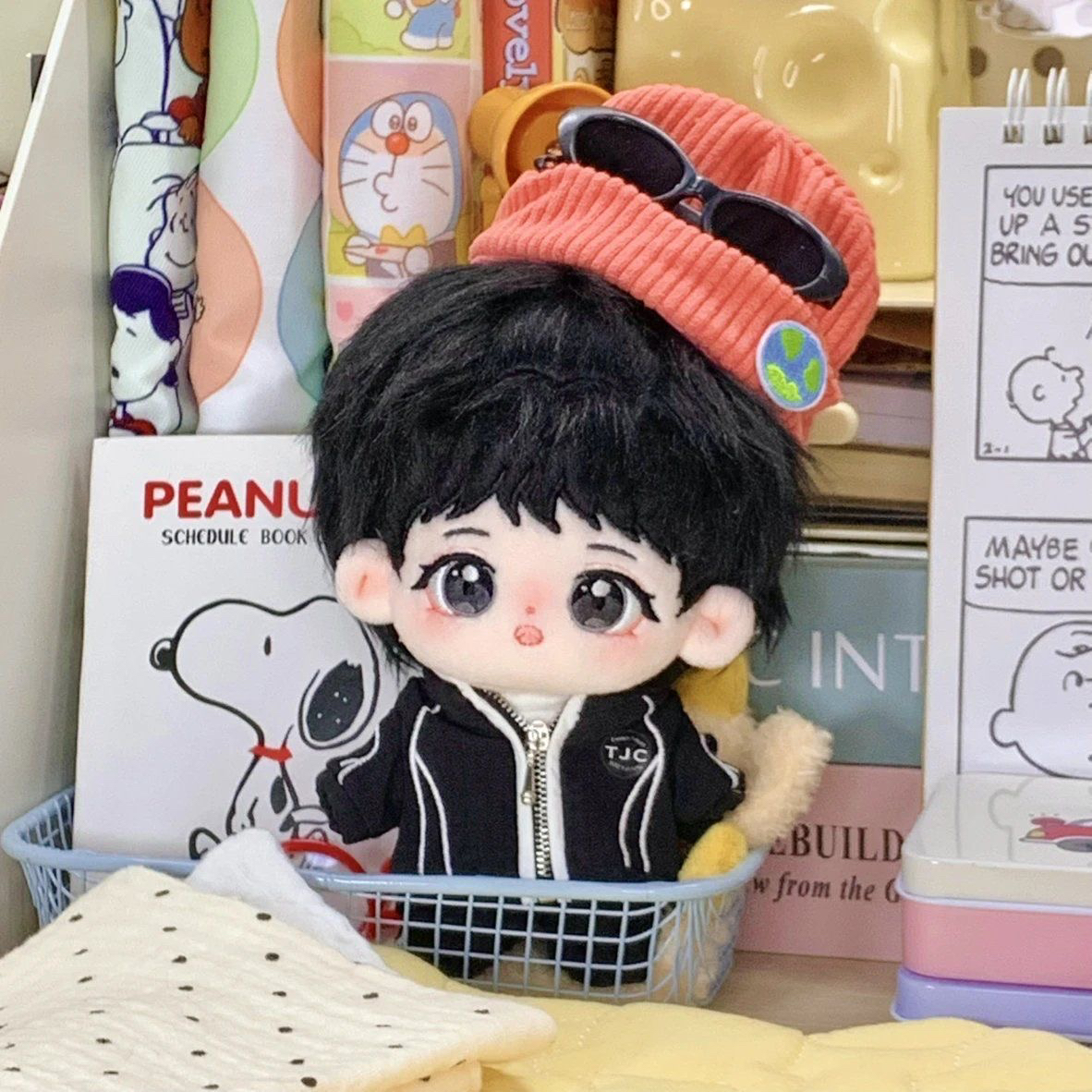 【现货】明星檀健次白晓宇属性10cm棉花娃娃同人可爱毛绒玩偶礼物