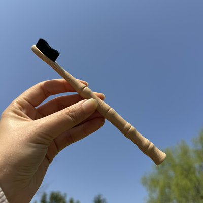 成人竹牙刷 天然竹制木头牙刷 bamboo toothbrush