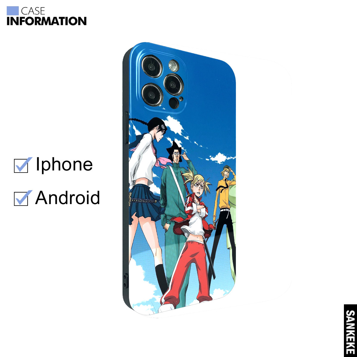 三壳壳死神bleach假面军团全新硅胶手机壳适用于iphone13/x/安卓