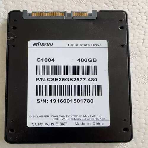 议价佰维BIWIN C1004固态硬碟480G盘SATA