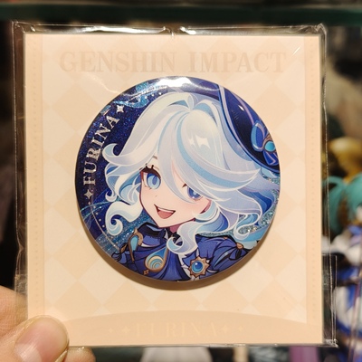 官谷米哈游原神芙宁娜徽章吧唧