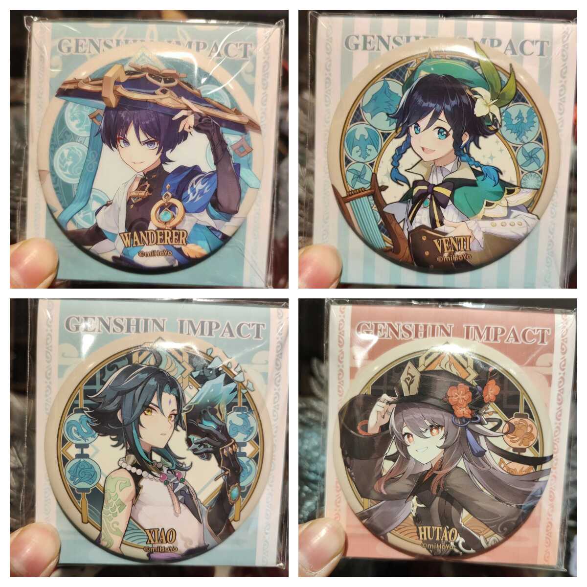 米哈游现货原神散兵官谷动漫徽章