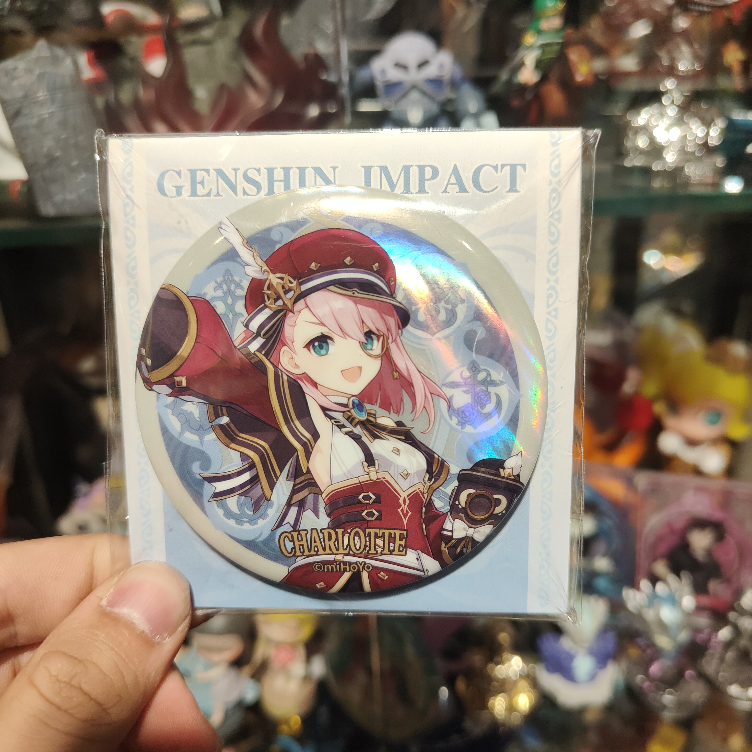 官方正版｜米哈游原神周边立绘系列夏洛蒂吧唧徽章官谷现货