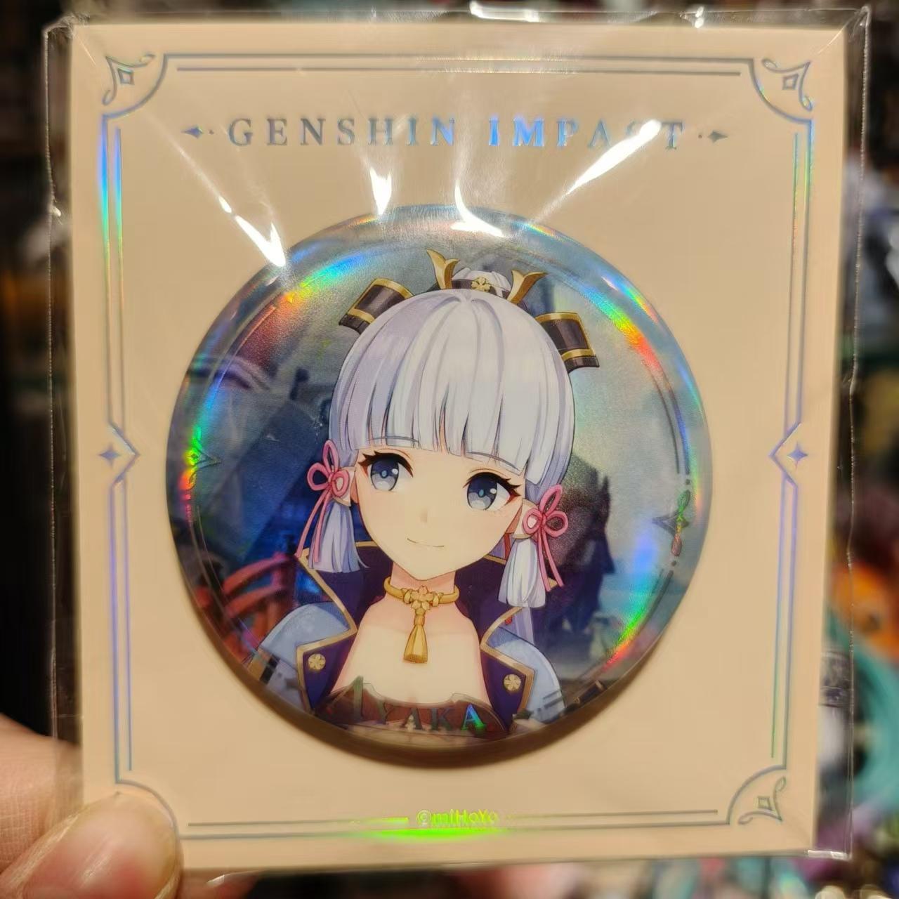 正版原神周边神里绫华徽章官谷