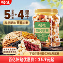 百草味每日坚果混合罐装 500g全干果仁休闲送礼健康孕妇零食大礼包