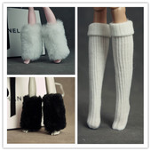 多关节娃娃 poppy 玩具娃娃服装 配饰袜子袜套适合小布巴芘贝茨SD