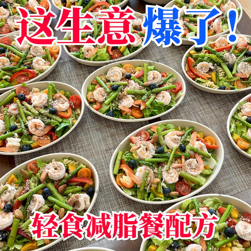 商用特色轻食简餐技术现做现卖全套配方视频小吃摆摊创业实战教程