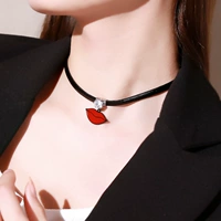 Короткое ожерелье, цепочка до ключиц, модный аксессуар, чокер, японские и корейские, в корейском стиле